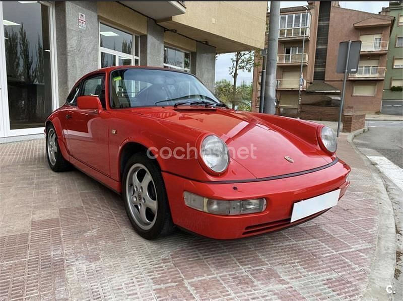Rojo Usado 1989 Porsche 911 Carrera 4 Coupe | 104.800 € - Imagen 1/4