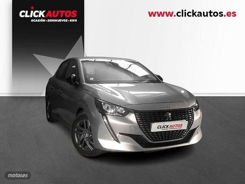 Usado Peugeot 208 Active 75 CV (55 kW) 2022 Gris Utilitario