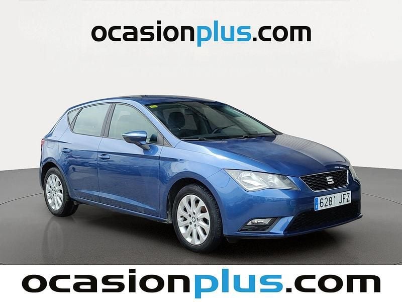 Usado Seat Leon Style 105 HP (77 kW) 2015 Azul Citadino