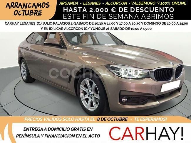 Gris / plata Usado 2018 BMW 320 Gran Turismo Berlina | 23.390 € (Precio justo) - Imagen 1/4