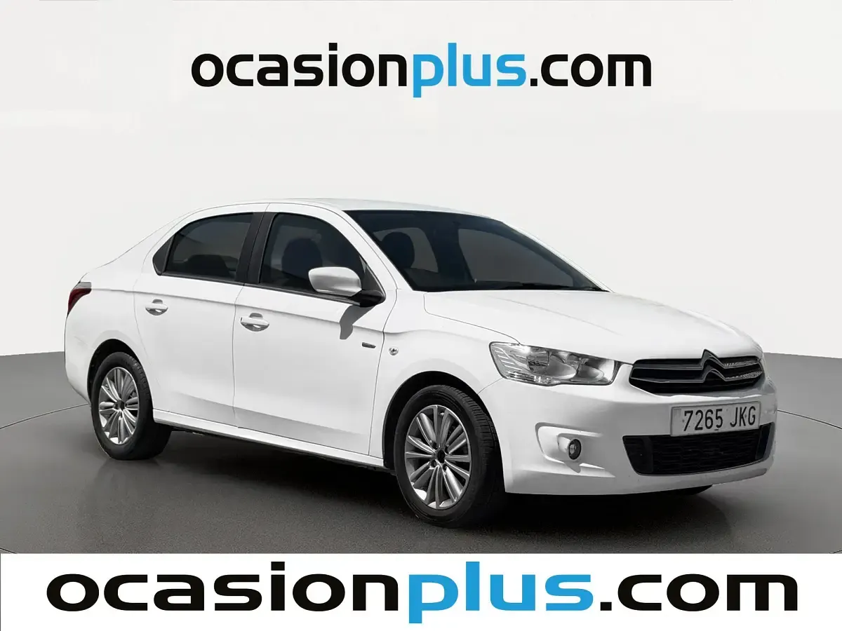 Usado Citroën C-Elysee I Exclusive 100 CV (73 kW) 2015 Blanco Berlina