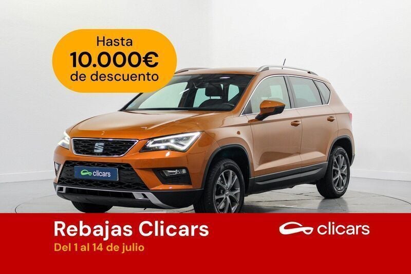Naranja Usado 2016 Seat Ateca 4Drive SUV | 15.290 € (Buen precio) - Imagen 1/2
