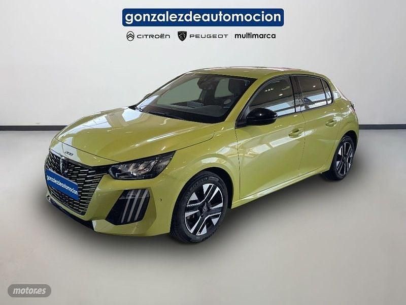 Amarillo Usado 2024 Peugeot 208 Allure Utilitario | 18.350 € (Caro) - Imagen 1/4