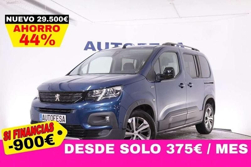 Usado Peugeot Rifter GT-line 131 CV (96 kW) 2019 Monovolumen