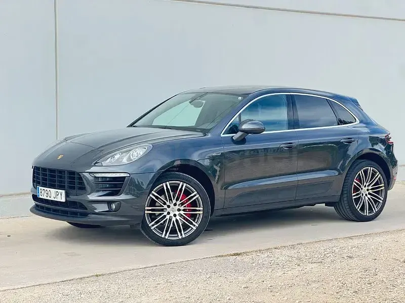 Usado Porsche Macan S Diesel 258 CV (189 kW) 2016 Gris / plata SUV