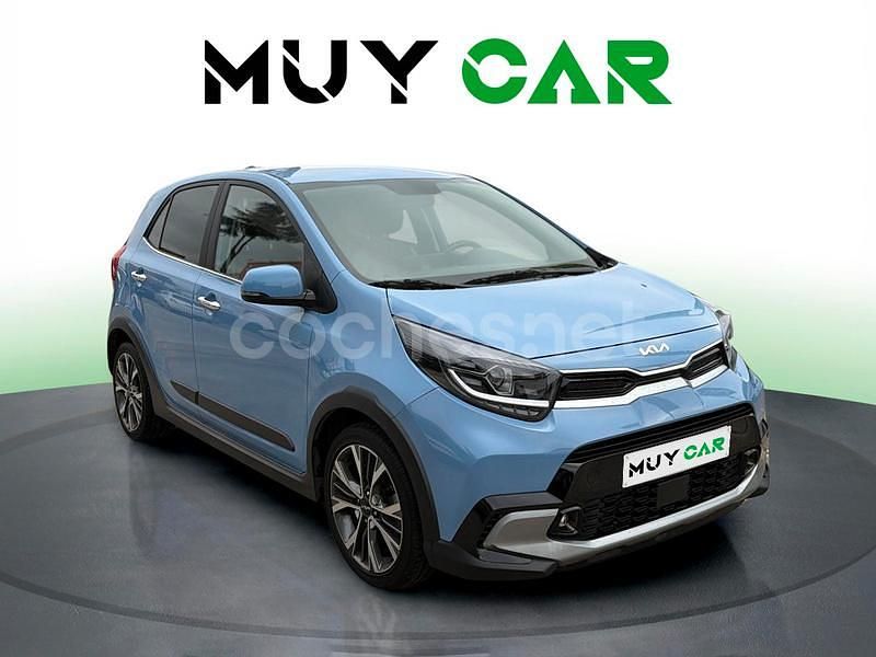 Azul Usado 2022 Kia Picanto X-Line Utilitario | 14.990 € (Precio justo) - Imagen 1/4