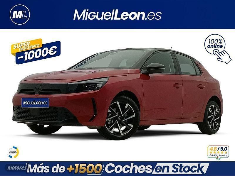 Rojo Usado 2023 Opel Corsa Berlina | 14.485 € (Un poco caro) - Imagen 1/3