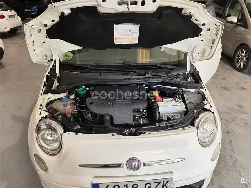 Usado Fiat 500 Lounge 75 CV (55 kW) 2010 Beige Berlina