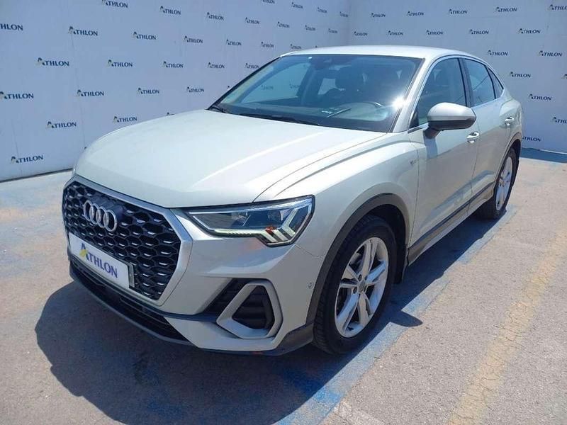 Plateado Usado 2022 Audi Q3 Sportback S-Line SUV | 31.995 € (Super precio) - Imagen 1/4