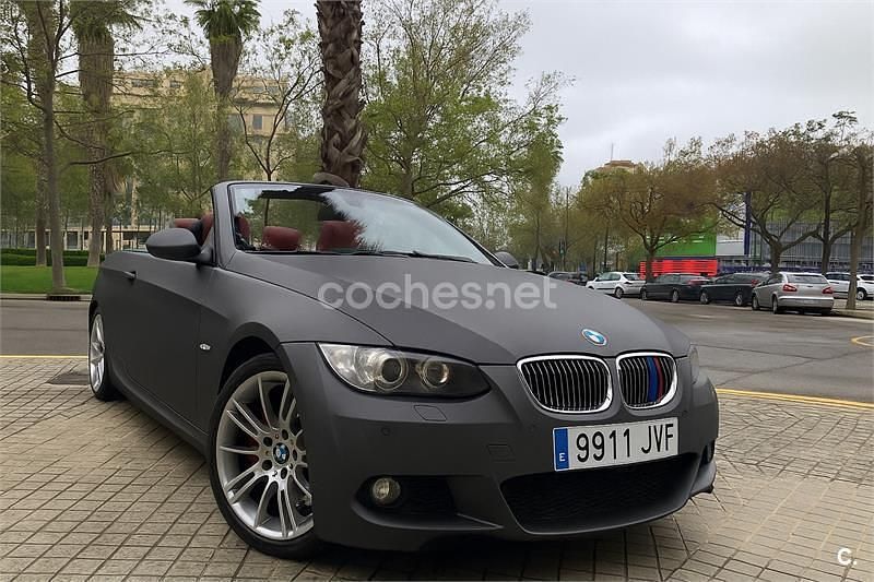 Gris / plata Usado 2009 BMW 330 Cabriolet Descapotable | 13.800 € (Precio justo) - Imagen 1/4