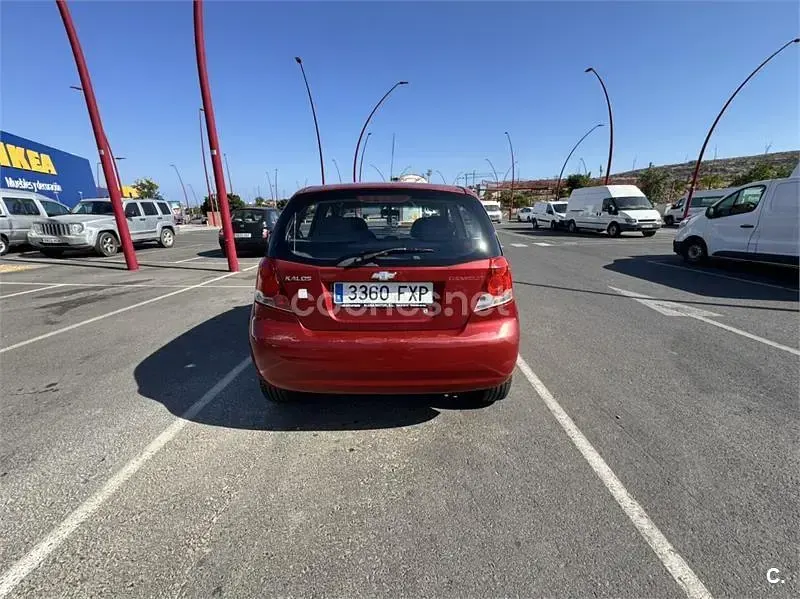 Usado Chevrolet Kalos SE 72 CV (52 kW) 2007 Rojo Berlina