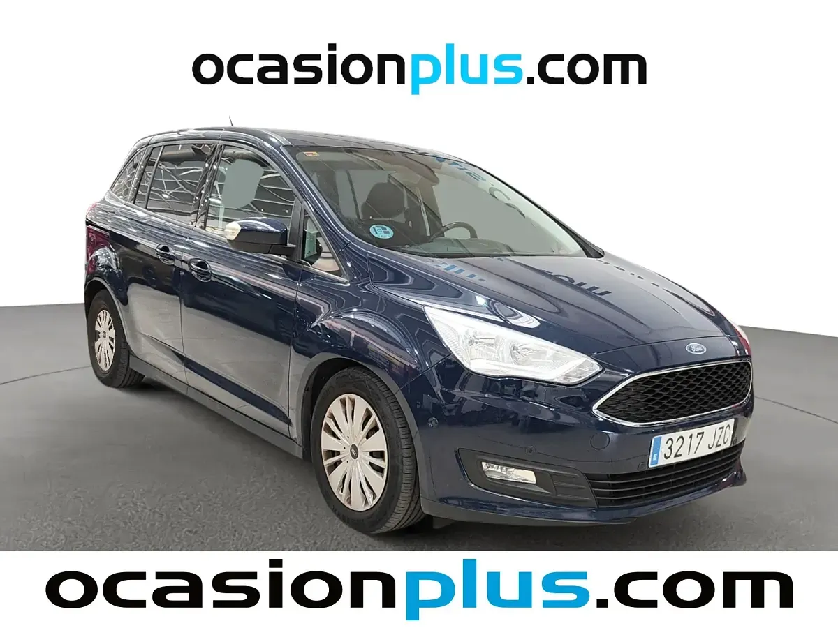 Usado Ford Grand C-Max Trend+ 120 CV (88 kW) 2017 Azul Monovolumen