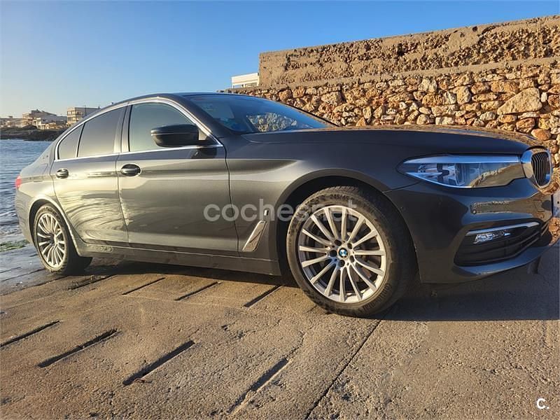 Usado BMW 530 iPerformance 252 CV (185 kW) 2018 Negro Familiar