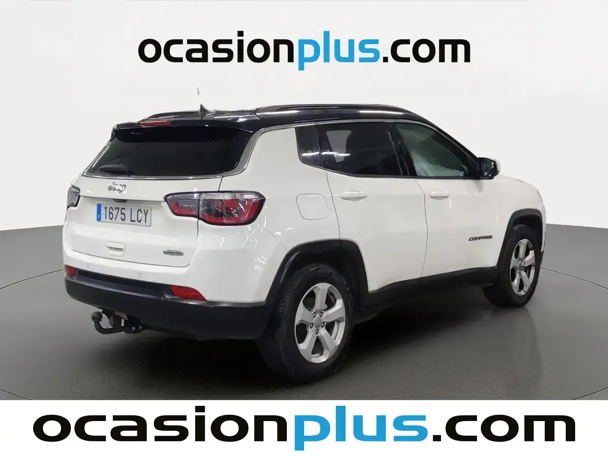 Usado Jeep Compass Longitude 120 CV (88 kW) 2019 Blanco SUV
