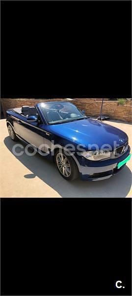 Azul Usado 2008 BMW 120 Cabriolet Descapotable | 7000 € (Super precio) - Imagen 1/4