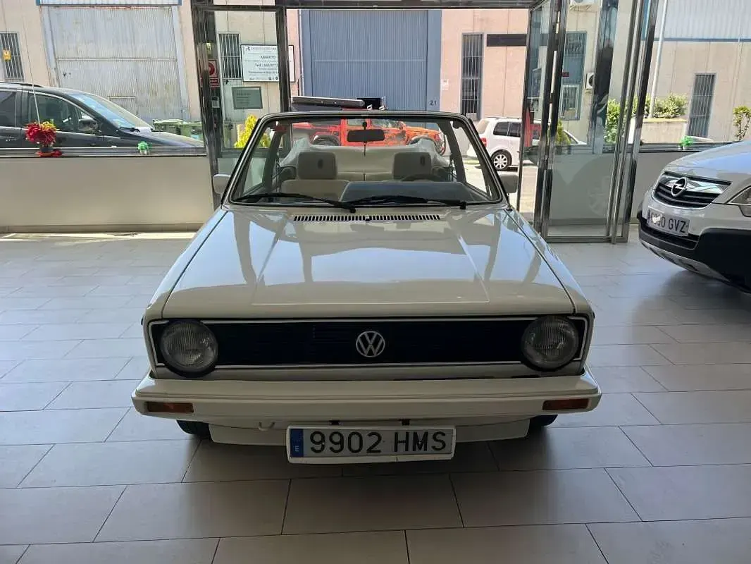 Usado VW Golf Cabriolet 1984 Blanco Descapotable