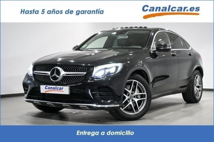 Negro Usado 2017 Mercedes GLC350 Coupe | 33.111 € (Super precio) - Imagen 1/4