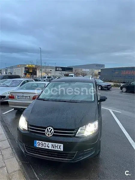 Usado VW Sharan Advance 140 CV (102 kW) 2013 Negro Monovolumen