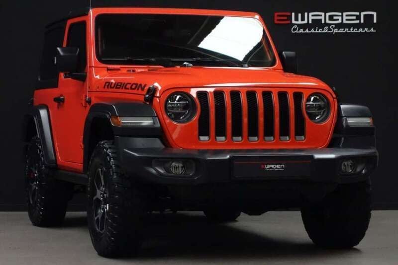 Usado Jeep Wrangler Rubicon 200 CV (147 kW) 2019 Bright orange SUV