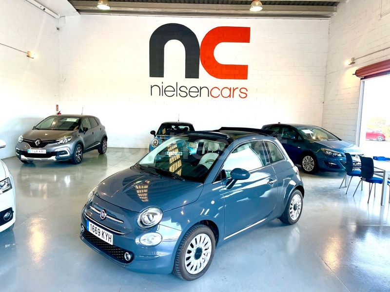 Gris Usado 2019 Fiat 500C Lounge Descapotable | 12.300 € (Precio justo) - Imagen 1/4