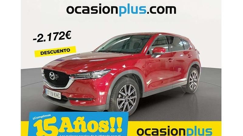 Rojo Usado 2018 Mazda CX-5 SUV | 21.182 € (Buen precio) - Imagen 1/4
