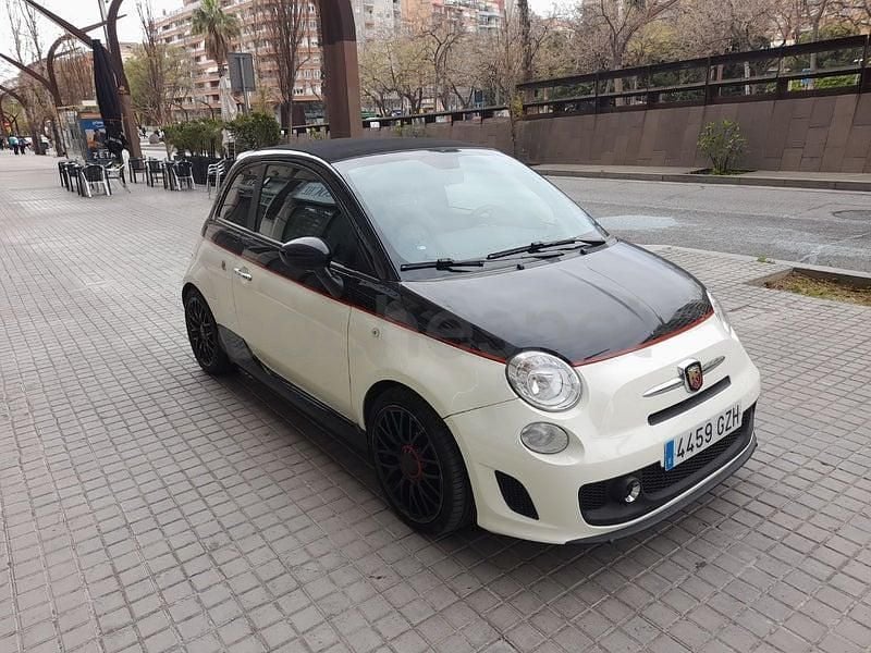 Usado Abarth 500C 140 CV (102 kW) 2010 Blanco Descapotable