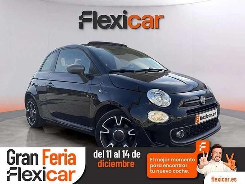 Negro Usado 2017 Fiat 500C S Descapotable | 10.790 € (Precio justo) - Imagen 1/4