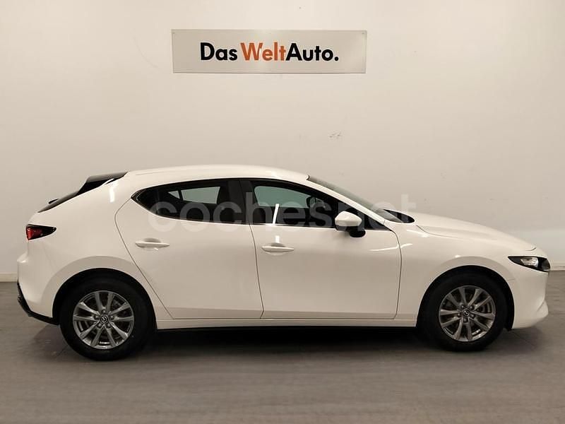 Usado Mazda 3 Prime-Line 140 CV (102 kW) 2025 Blanco Berlina