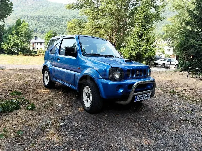 Usado Suzuki Jimny 65 CV (47 kW) 2005 Azul SUV