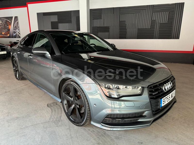 Gris / plata Usado 2015 Audi A7 Sportback S-Line Utilitario | 17.999 € (Super precio) - Imagen 1/4