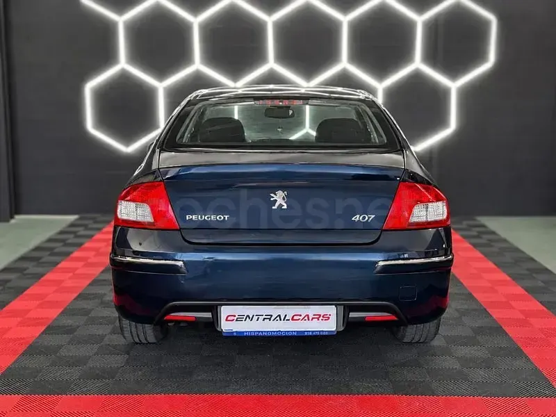 Usado Peugeot 407 Sport 110 CV (80 kW) 2009 Azul Berlina