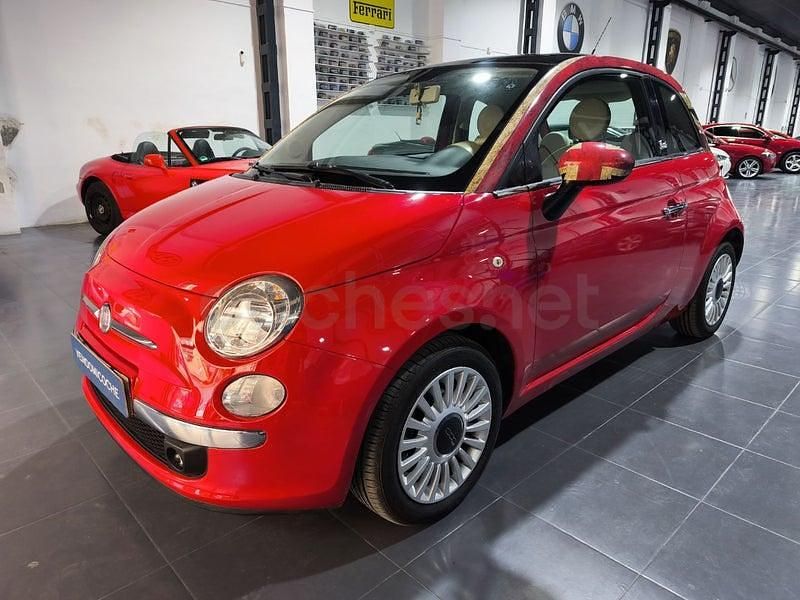 Usado Fiat 500 69 HP (50 kW) 2015 Vermelho Sedan