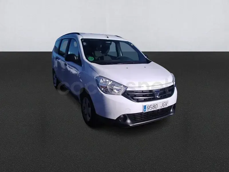 Usado Dacia Lodgy Ambiance 82 CV (60 kW) 2015 Blanco Monovolumen