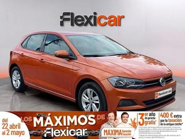 Usado VW Polo Advance 95 HP (69 kW) 2018 Laranja Citadino