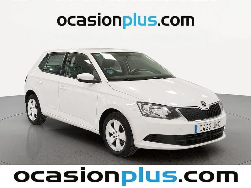 Usado Skoda Fabia Ambition 75 CV (55 kW) 2016 Blanco Utilitario