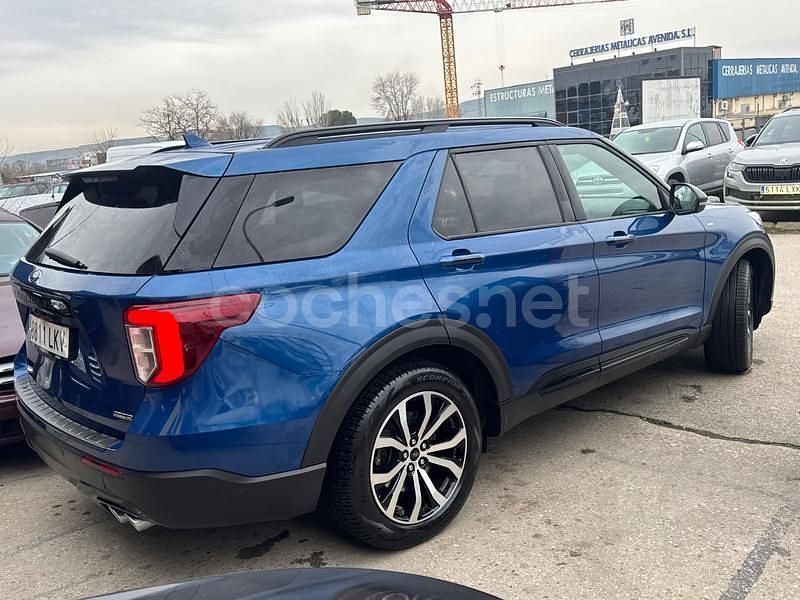 Usado Ford Explorer ST-Line 450 CV (330 kW) 2020 Azul SUV