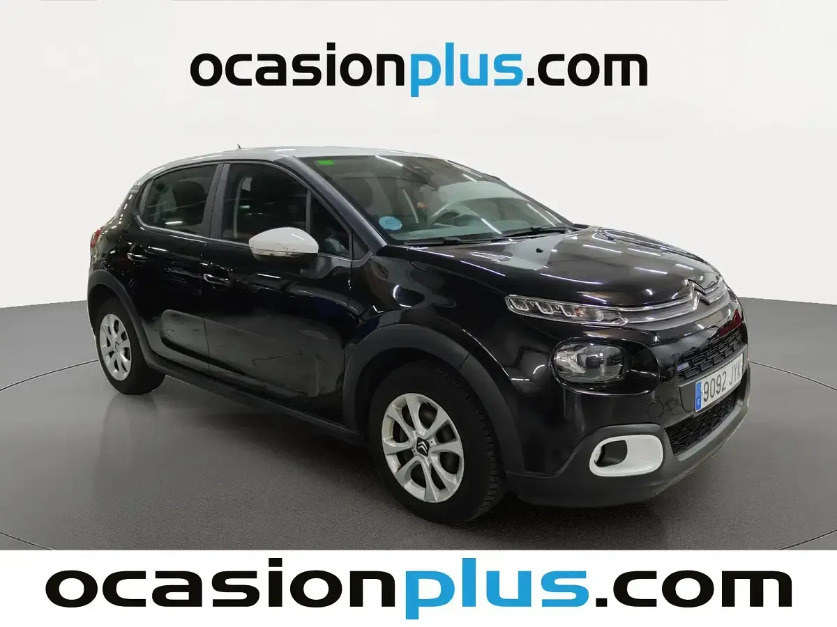 Begagnad Citroën C3 Feel 82 HK (60 kW) 2017 Svart