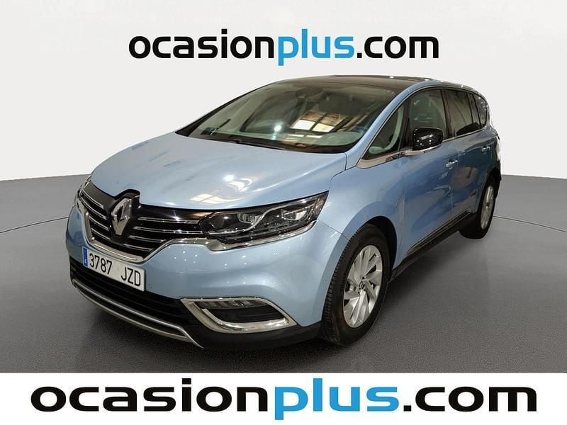 Usado Renault Espace Zen 160 CV (117 kW) 2017 Azul Monovolumen