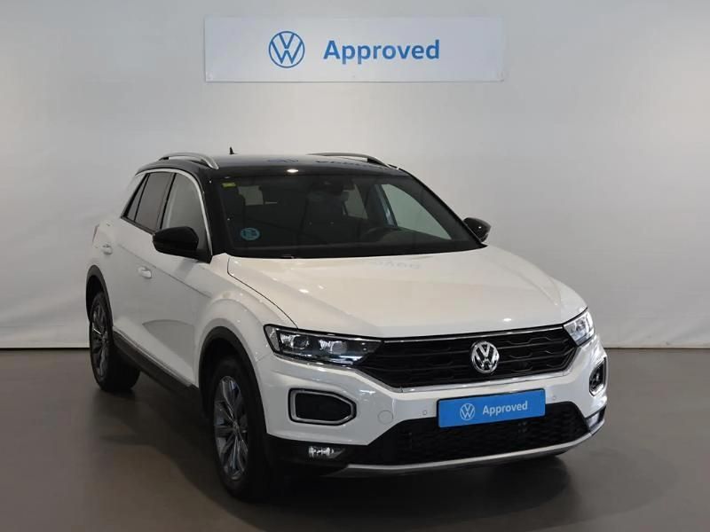 Blanco Usado 2020 VW T-Roc Sportline SUV | 20.990 € (Precio justo) - Imagen 1/4