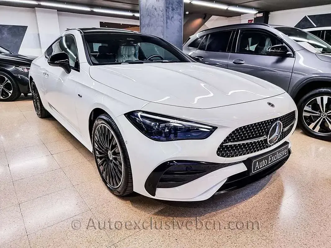Käytetty Mercedes CLE300 313 HP (230 kW) 2025 Valkoinen Coupe - kaksiovinen