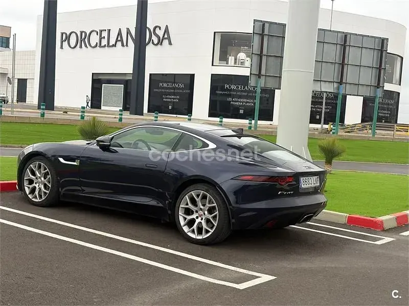 Usado Jaguar F-Type R-Dynamic 300 CV (220 kW) 2018 Azul Coupe