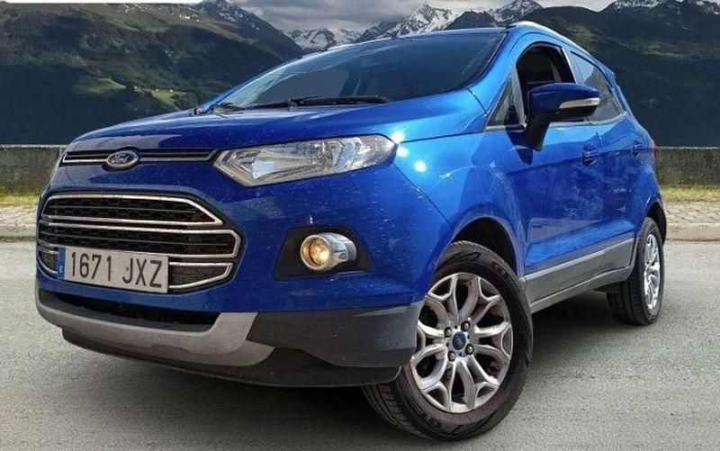 Azul Usado 2017 Ford Ecosport Titanium SUV | 10.499 € (Precio justo) - Imagen 1/1
