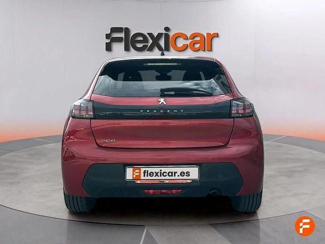 Usado Peugeot 208 Active 100 CV (73 kW) 2021 Rojo Utilitario