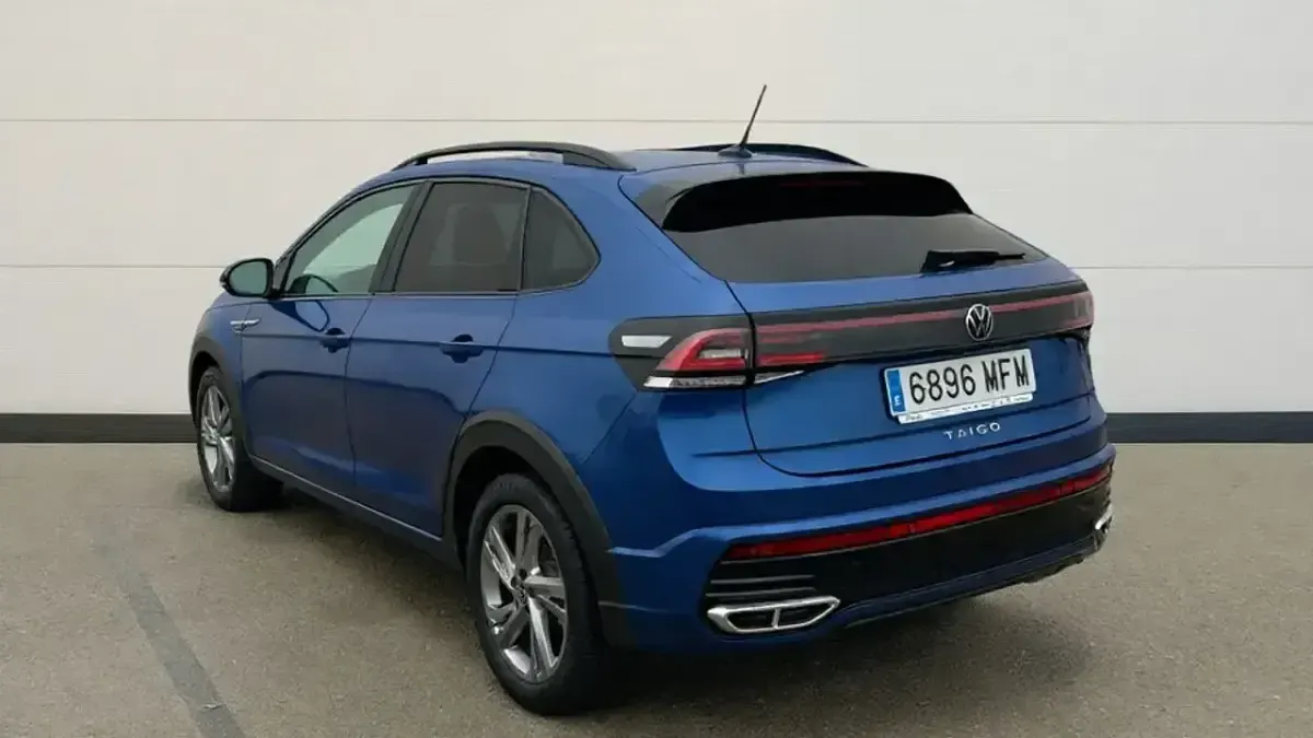 Usado VW Taigo R-line 110 CV (80 kW) 2023 Azul SUV