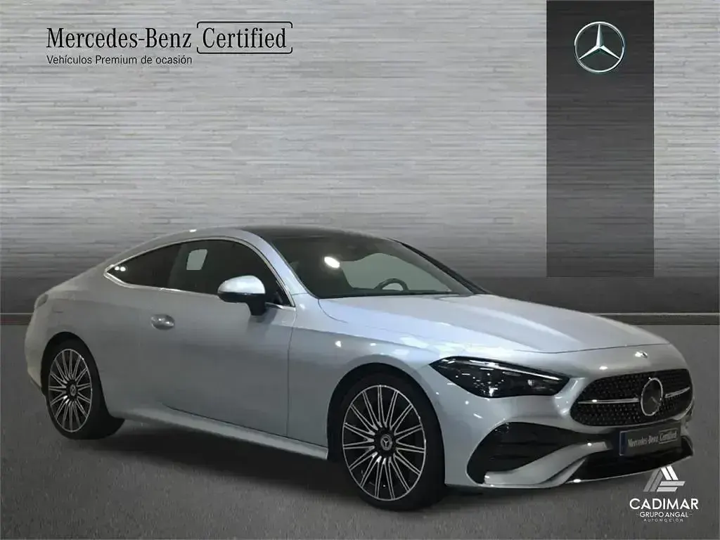 Usado Mercedes CLE220 197 CV (144 kW) 2024 Plata hightech Coupe