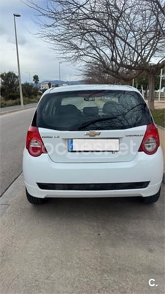 Usado Chevrolet Aveo LS 84 CV (61 kW) 2011 Blanco Berlina