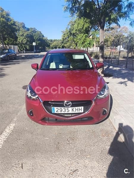 Rojo Usado 2018 Mazda 2 Berlina | 14.200 € (Caro) - Imagen 1/4