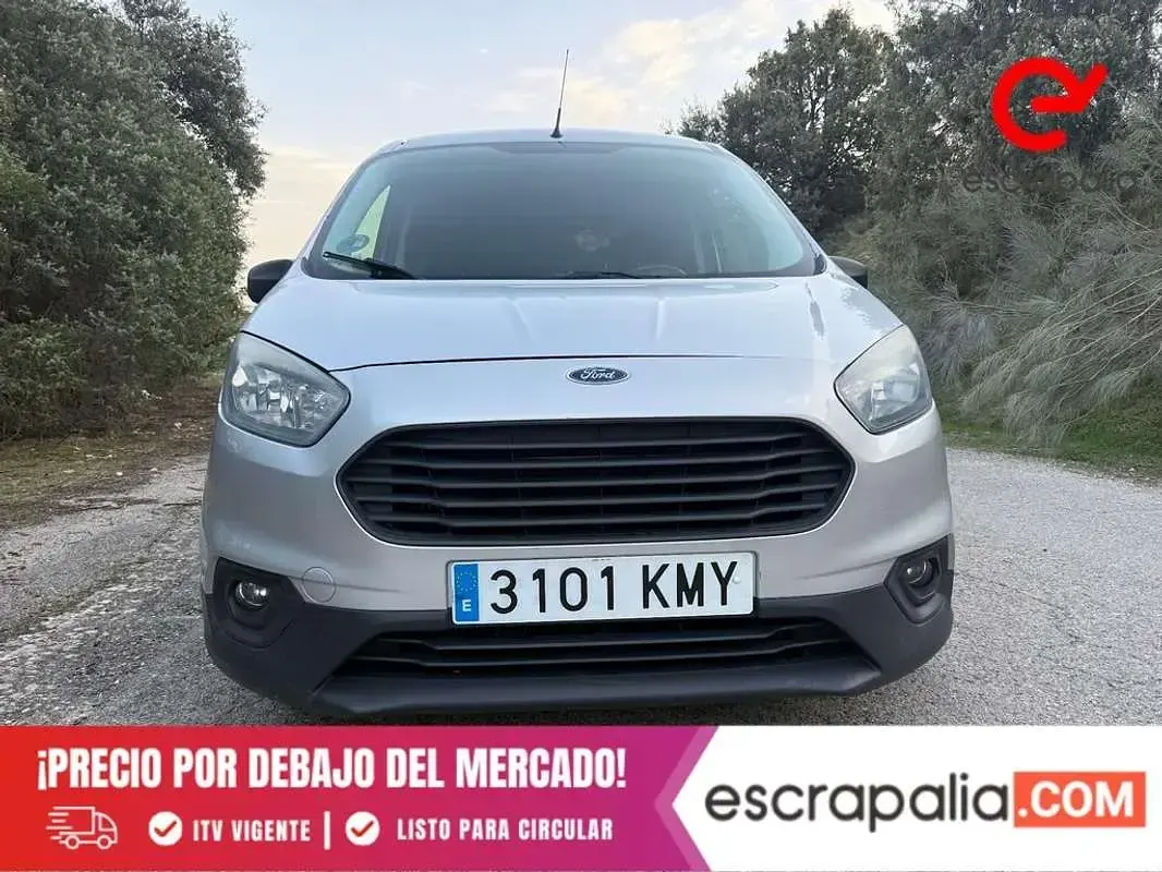 Usado Ford Transit Trend 75 CV (55 kW) 2018 Gris Van