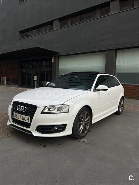 Usado Audi S3 265 CV (194 kW) 2013 Blanco Berlina