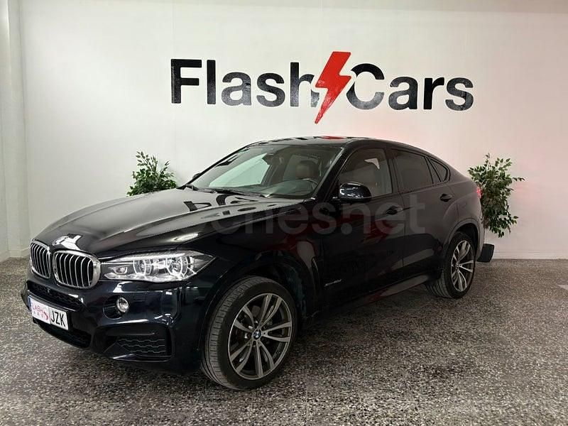 Usado BMW X6 313 CV (230 kW) 2017 Azul SUV